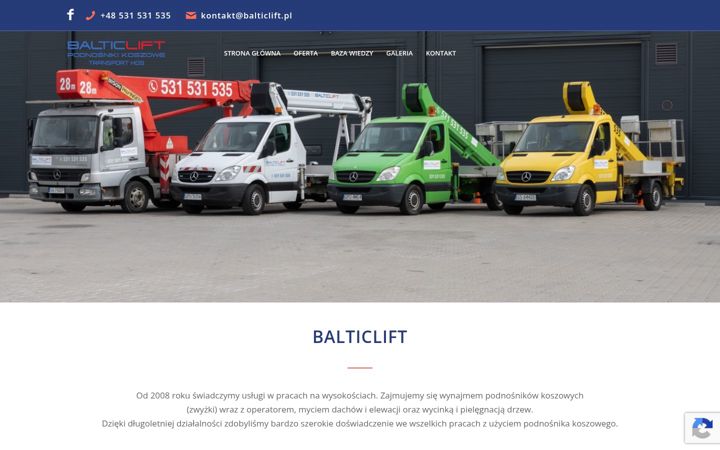 Screenshot di balticlift.pl