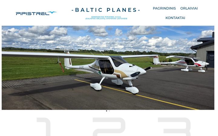 Screenshot of balticplanes.com