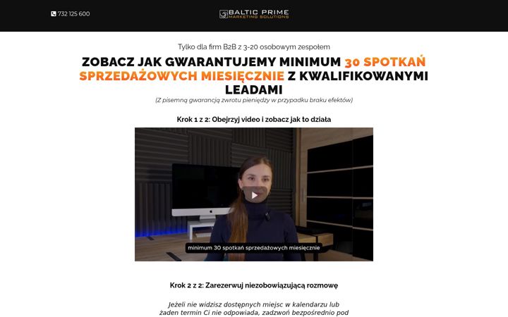 Screenshot of balticprime.pl