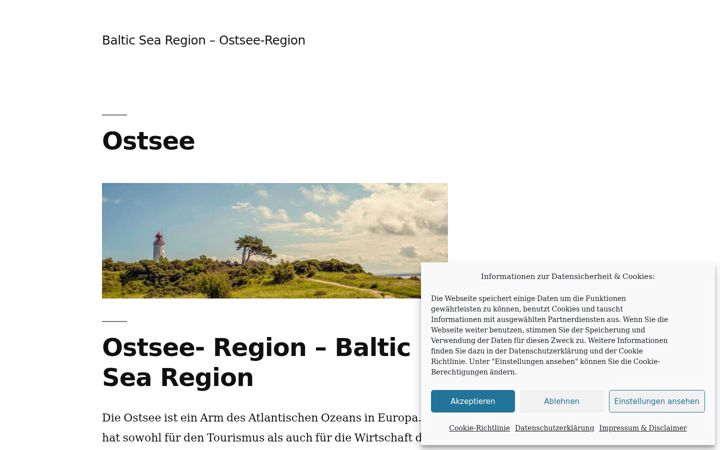Screenshot of balticsea-region.eu