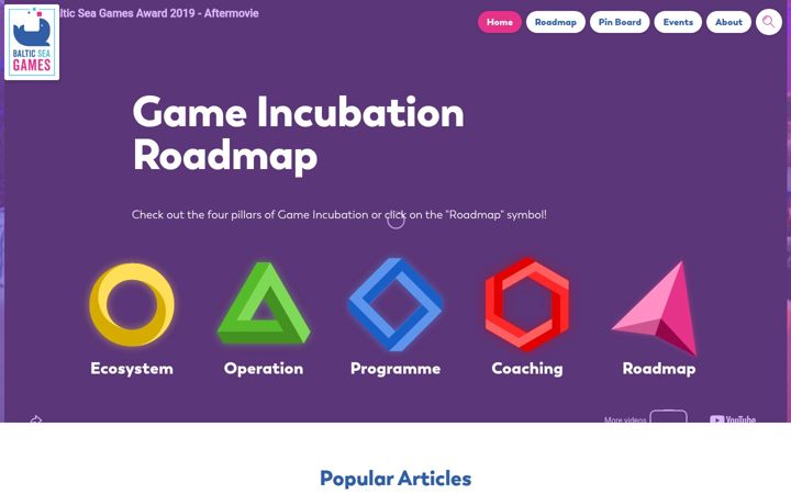 Screenshot of balticseagames.eu