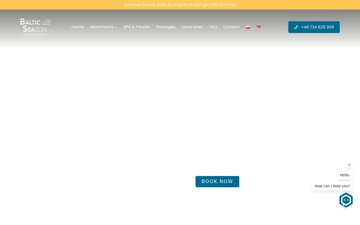 Screenshot van balticseason.pl