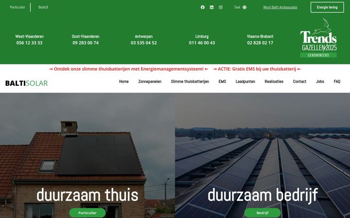 Screenshot di baltisolar.be