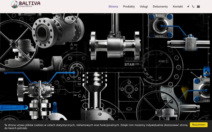 Screenshot of baltiva.eu