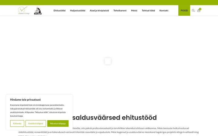 Screenshot of baltnec.eu