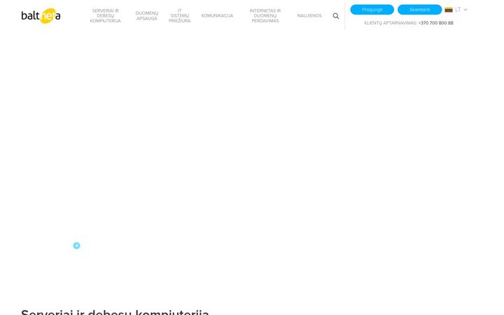 Screenshot von baltneta.lt