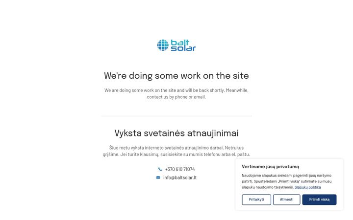 Ekraanipilt saidist baltsolar.lt