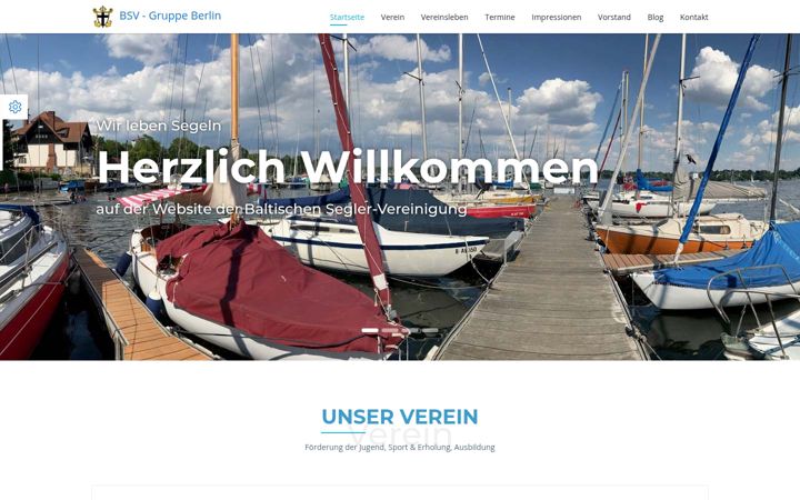 Screenshot of baltsv.de