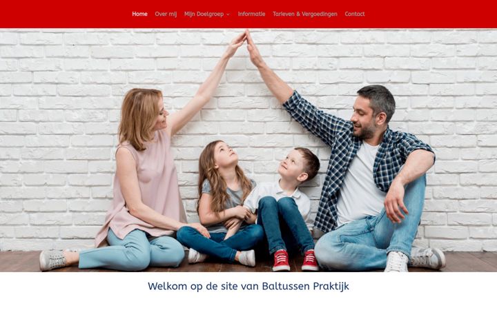 Capture d'écran de baltussenpraktijk.nl