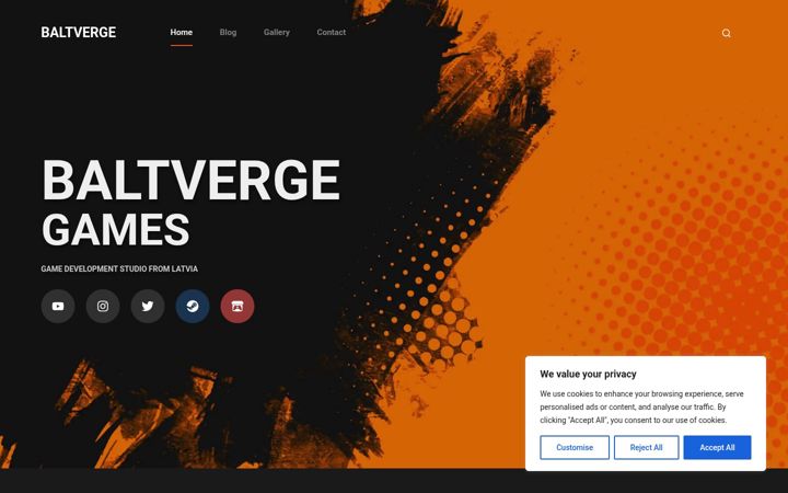 Screenshot of baltverge.com