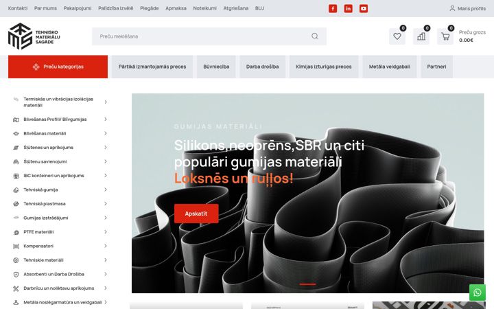 Screenshot of baltx.eu