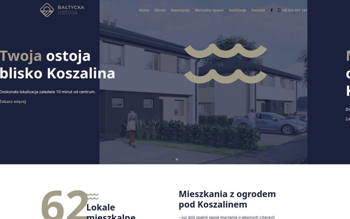 Screenshot of baltyckaostoja.pl