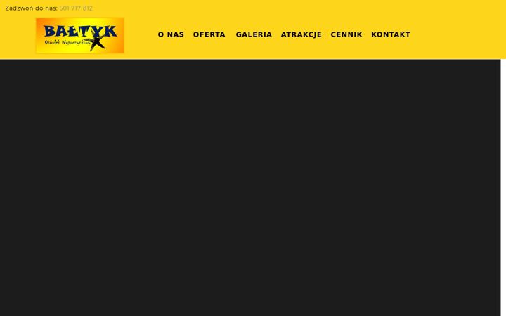 Screenshot of baltykwicie.pl