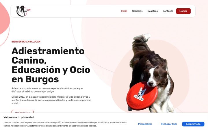 Screenshot of balucan.es