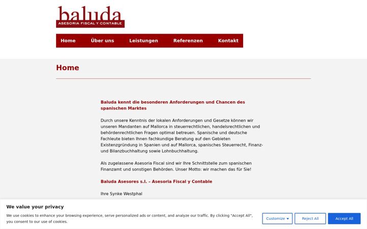 Screenshot of baluda.net