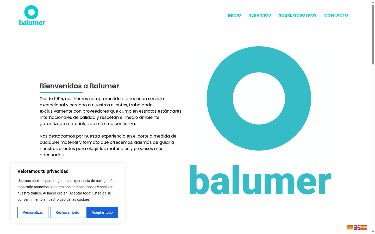 Screenshot tal-banner tal-kunsens muri qabel kwalunkwe interazzjoni