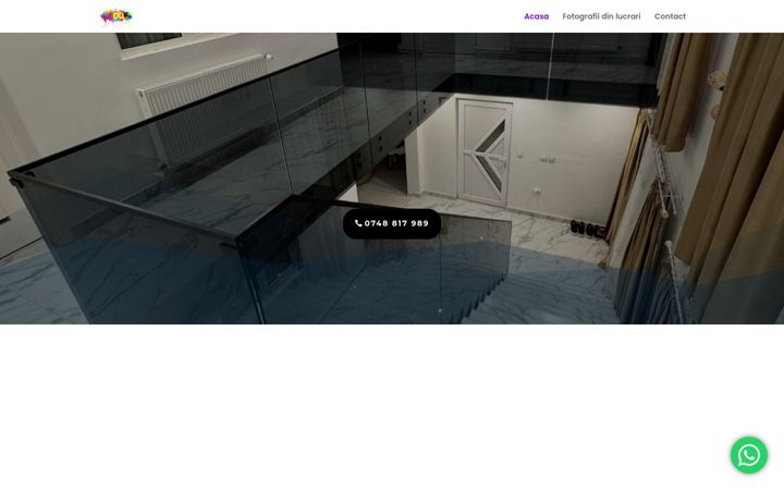 Screenshot of balustradedesticla.ro