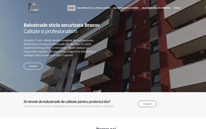 Screenshot of balustradesticlabrasov.ro