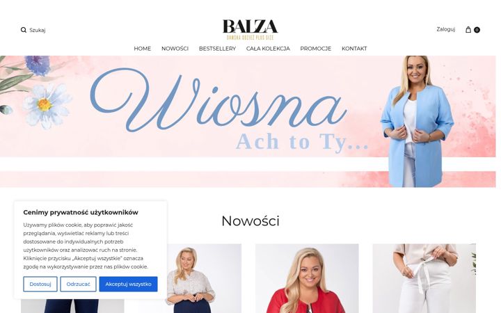 Screenshot ta' balza.pl