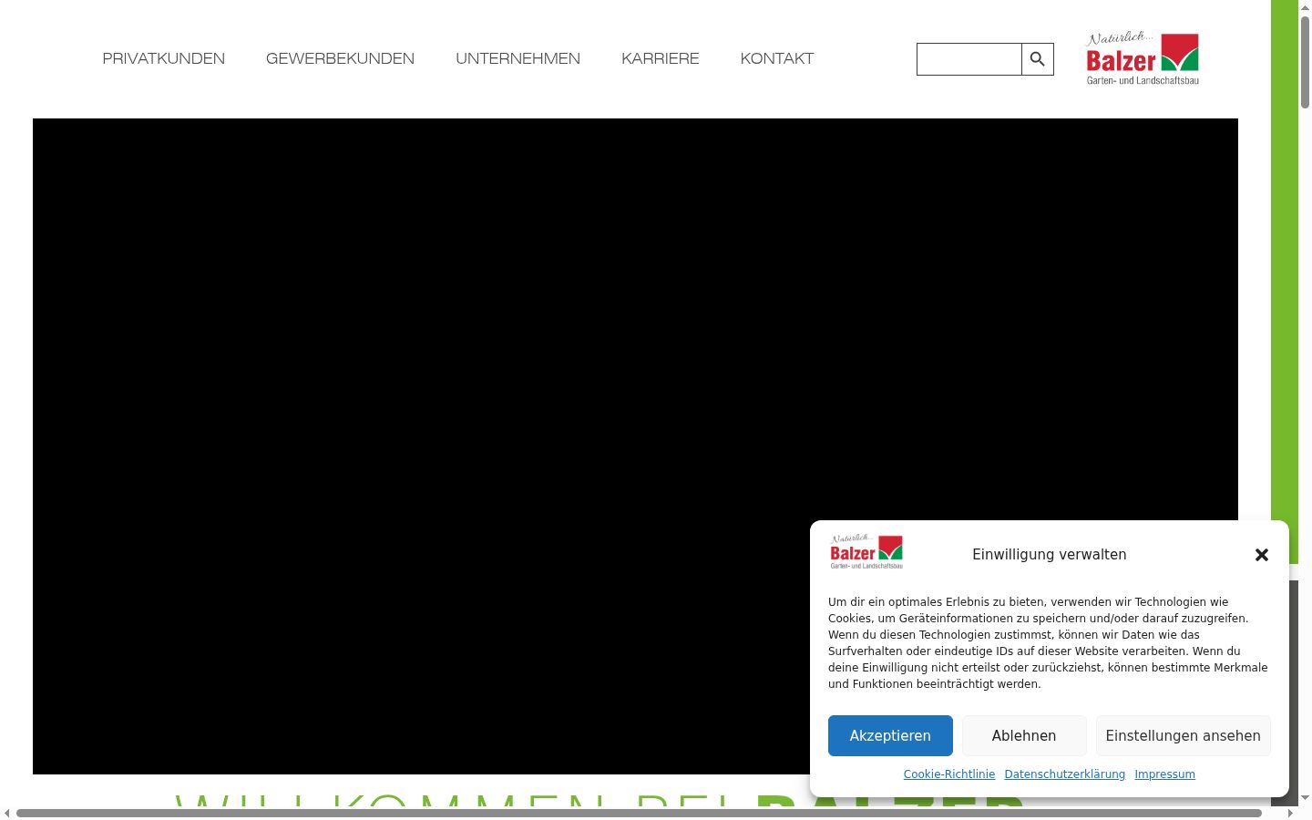 Zrzut ekranu banera zgody wyświetlanego przed jakąkolwiek interakcją