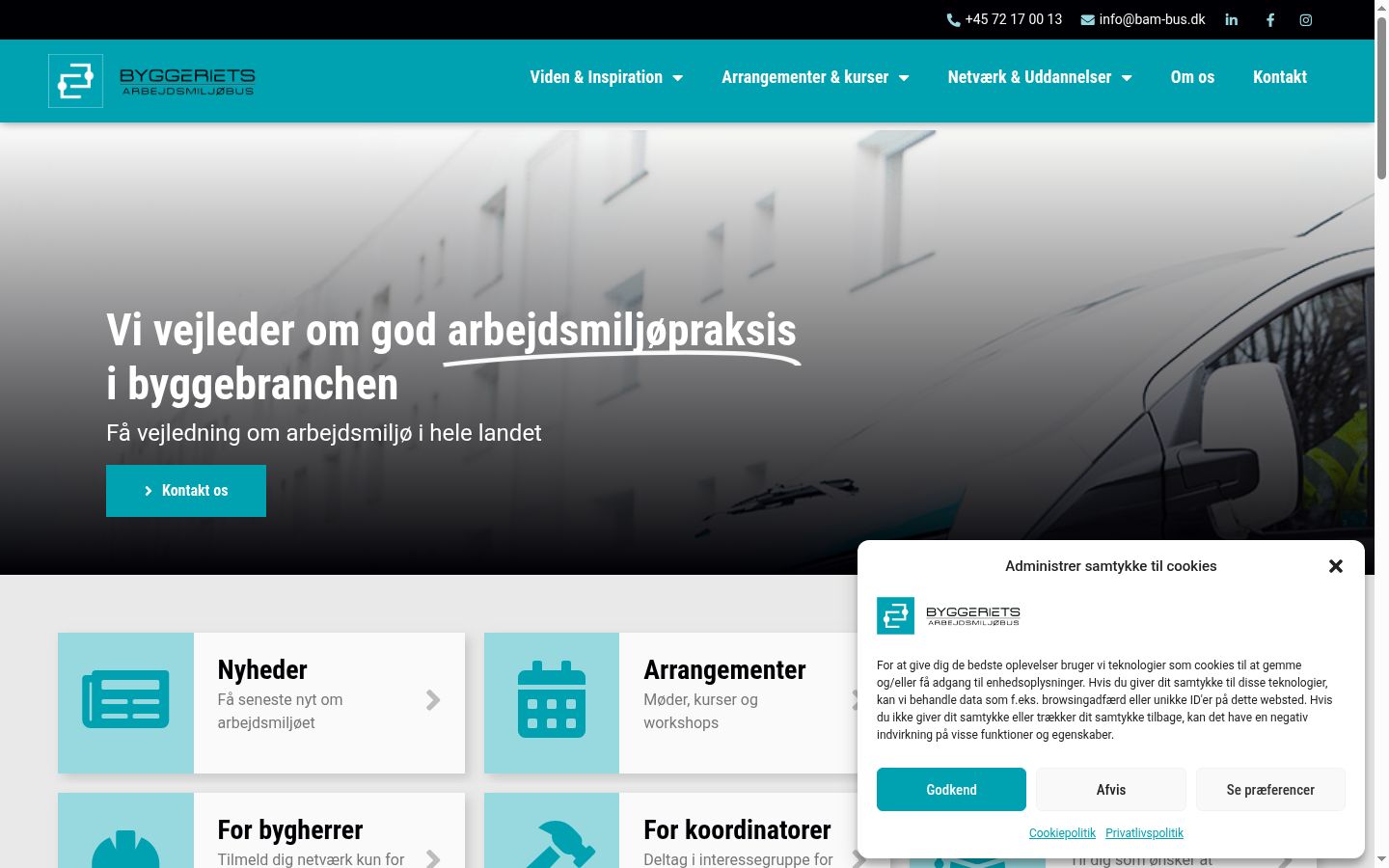 Screenshot tal-banner tal-kunsens muri qabel kwalunkwe interazzjoni