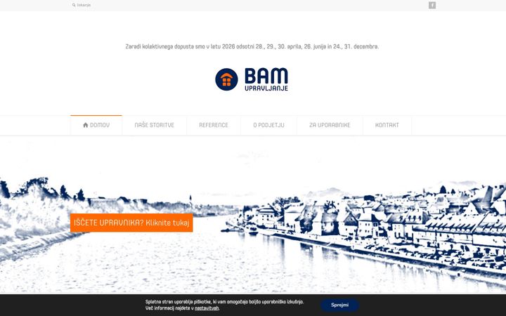 Screenshot of bam-u.si
