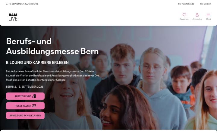 Screenshot of bam.ch