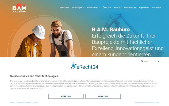 Screenshot of bambb.de