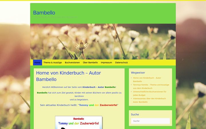 Screenshot of bambello.de
