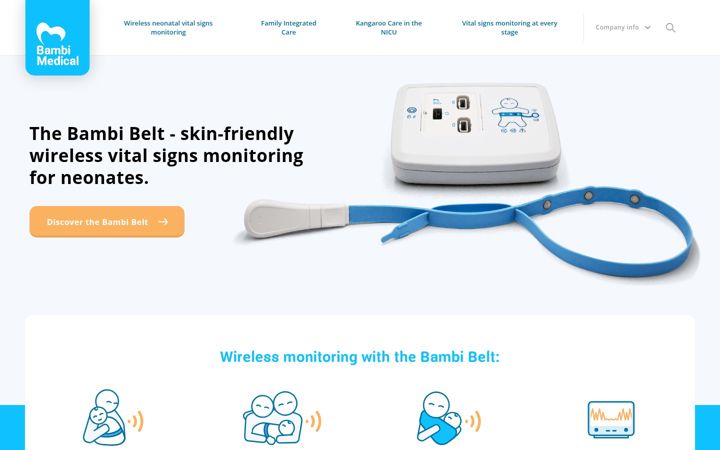 Screenshot of bambi-medical.com