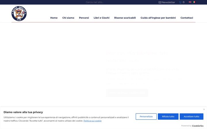 Screenshot of bambinicreativi.it