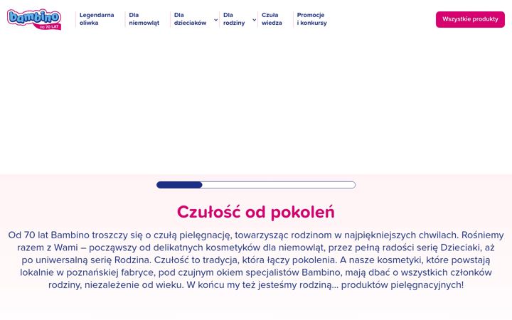 Screenshot του bambino.pl