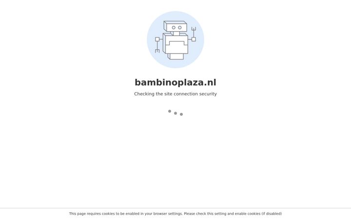 Screenshot of bambinoplaza.nl