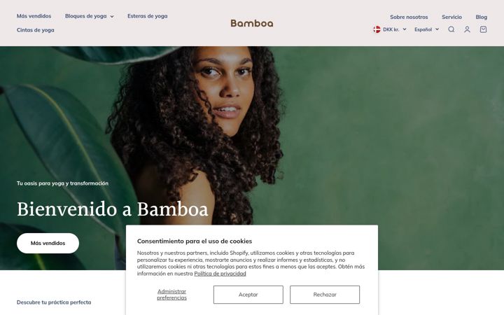 Screenshot of bamboa.es