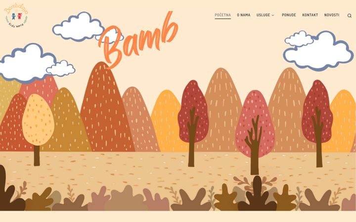 Screenshot of bambolaya.hr