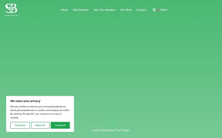 Screenshot of bamboo-sbcc.com