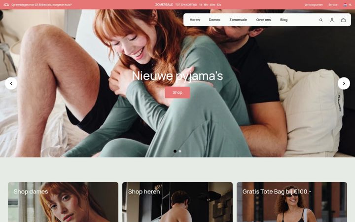 Screenshot of bambooandbasics.nl