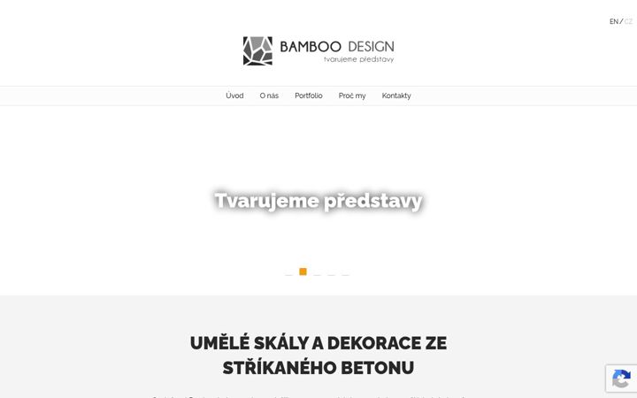 Screenshot ta' bamboodesign.cz