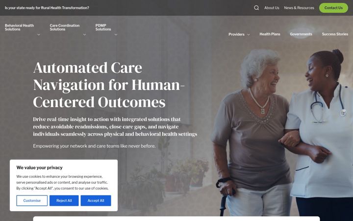Screenshot of bamboohealth.com