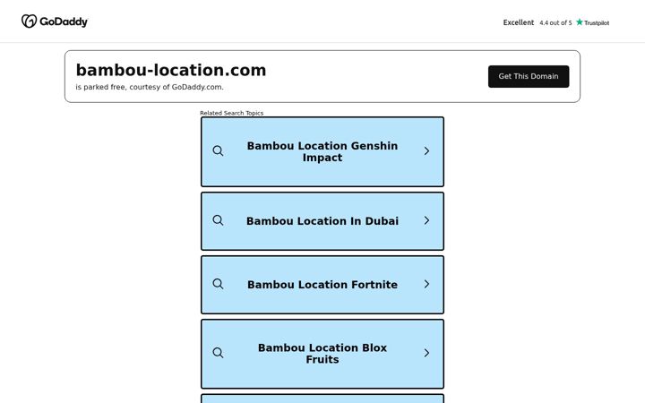 Screenshot of bambou-location.com