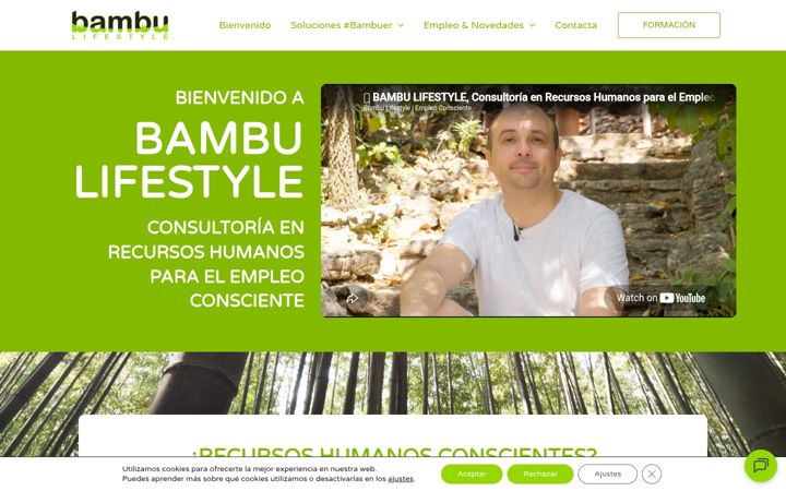 Screenshot of bambulifestyle.com