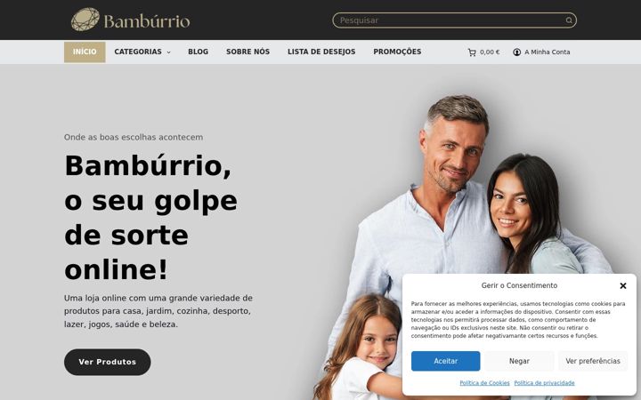 Screenshot of bamburrio.pt