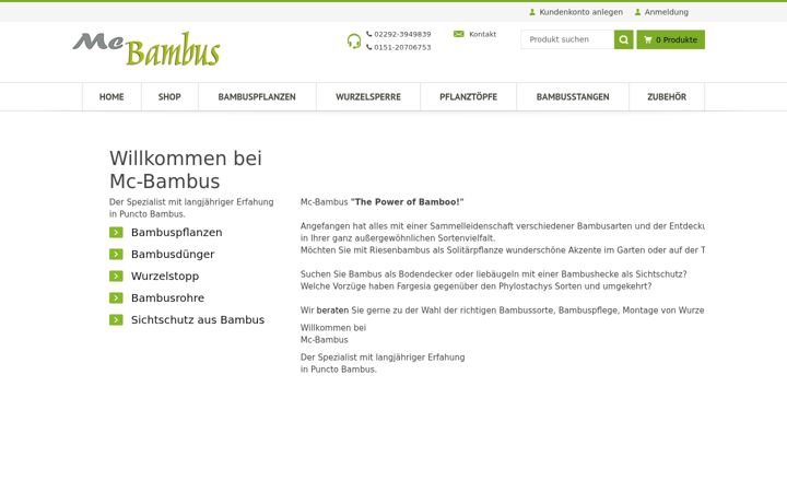 Skärmbild av bambusberater.de