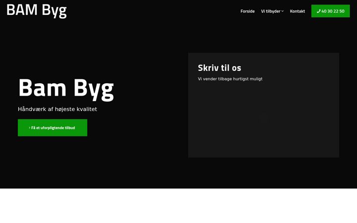 Screenshot of bambyg.dk