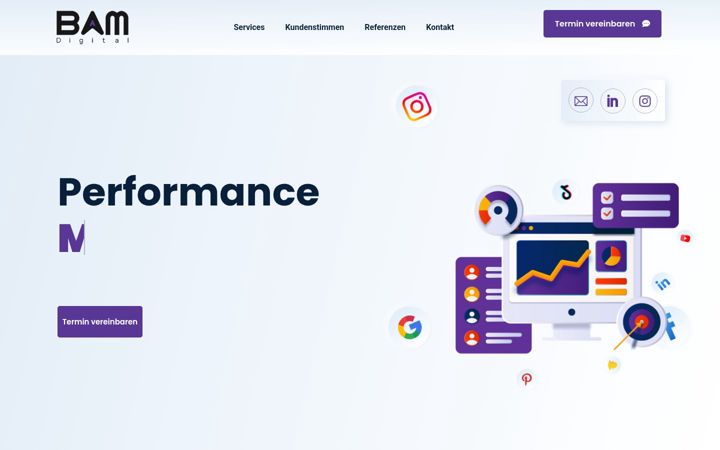 Screenshot of bamdigital.de