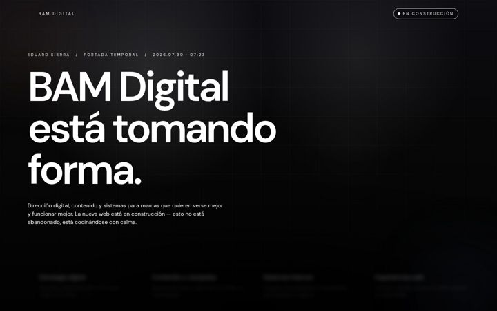 Screenshot of bamdigital.es