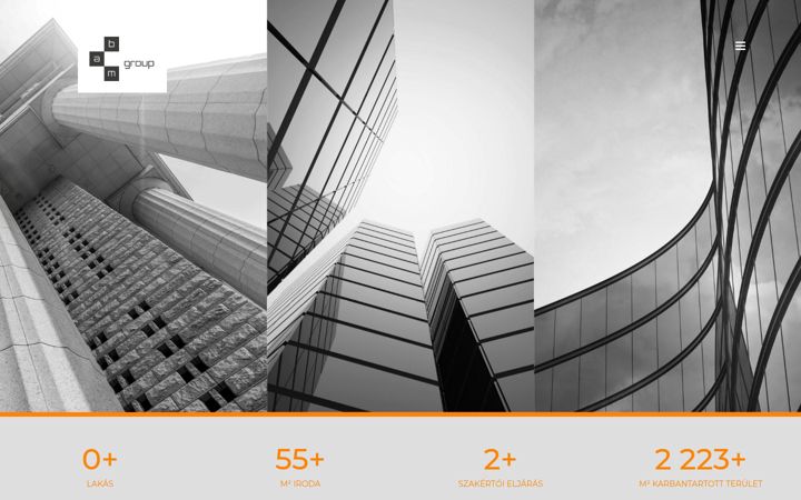 Screenshot of bamgroup.hu