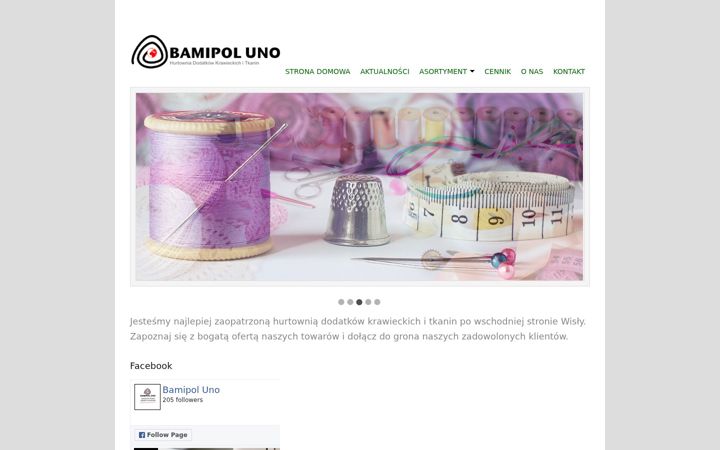 Screenshot of bamipol.pl