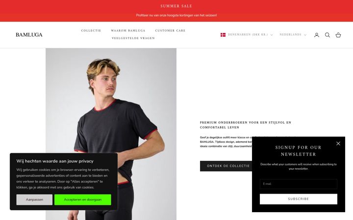 Screenshot of bamluga.com