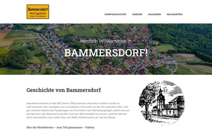 Screenshot of bammersdorf.info